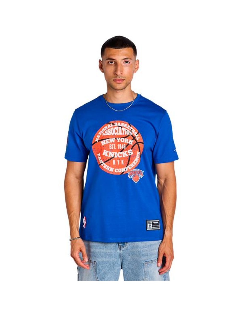 Pro Standard Blue Knicks Day One T-Shirts for men