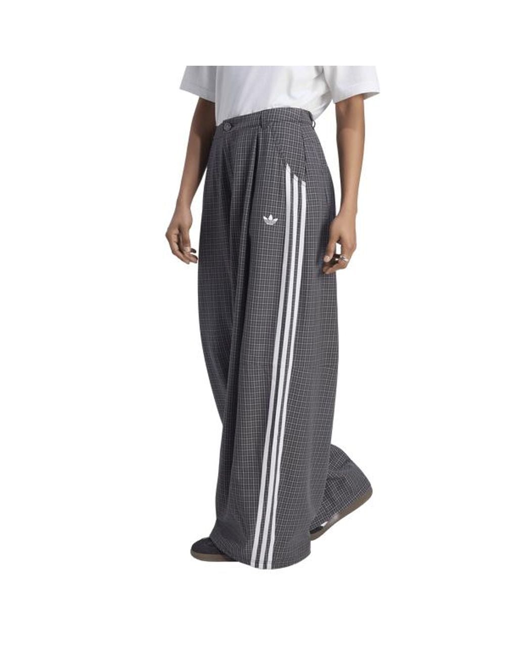 Adidas Checks Broeken in het Gray