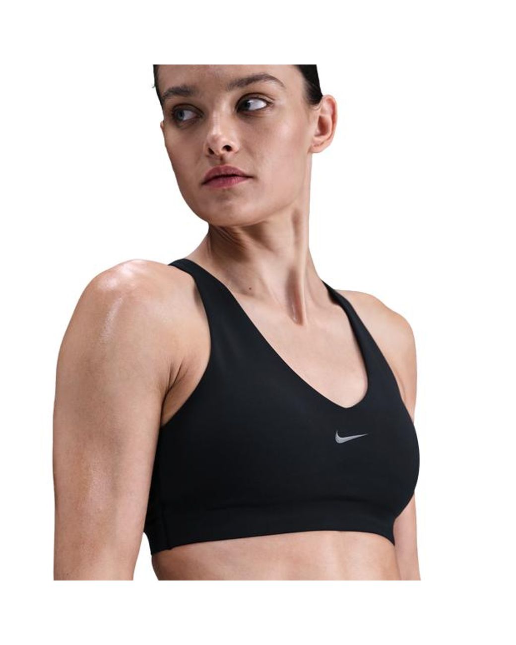 Nike Black Universa Medium-Support Padded Sport Bra Sport Bras/Sport Vests