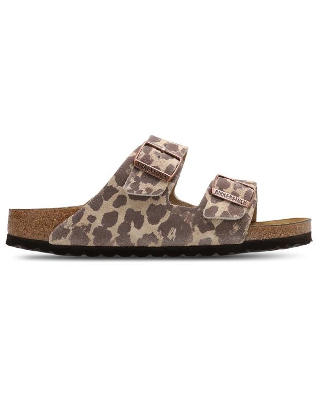Birkenstock Brown Suede Flip-Flops And Sandals