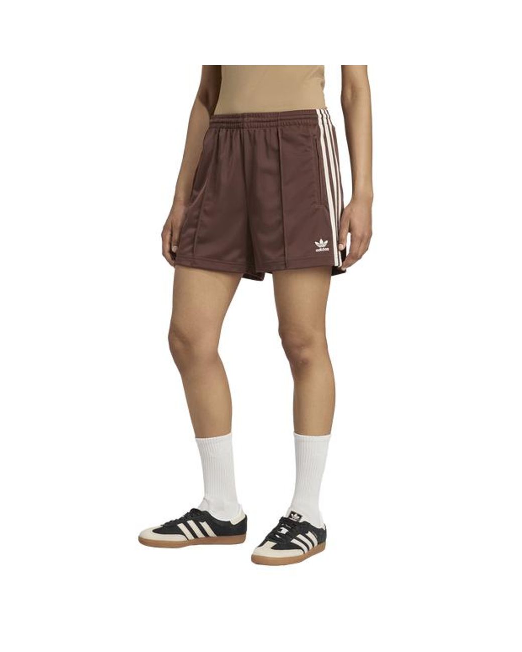 Adidas Brown Firebird Shorts