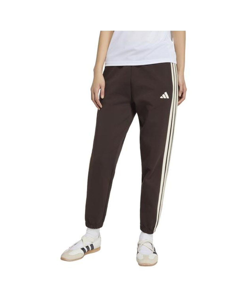 Adidas Gray Stadium Three Stripes Regular Pants Pants