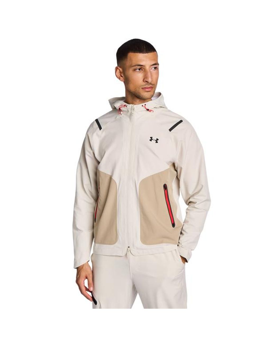 Under Armour Unstoppable Track Tops in Natural for Men Lyst UK