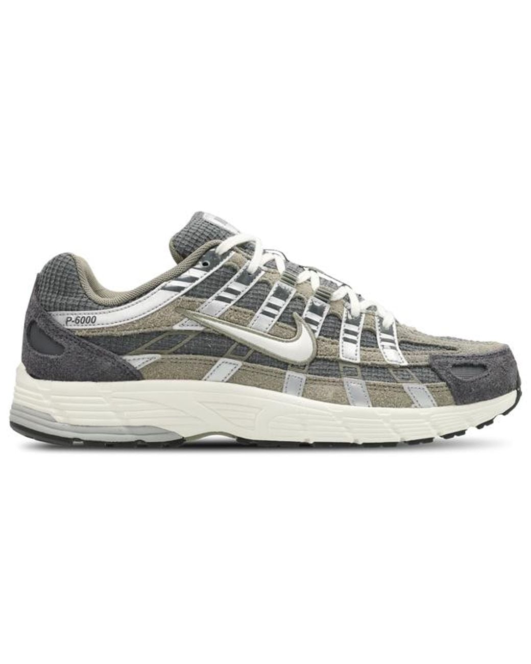 Nike Gray P-6000 Sneakers for men