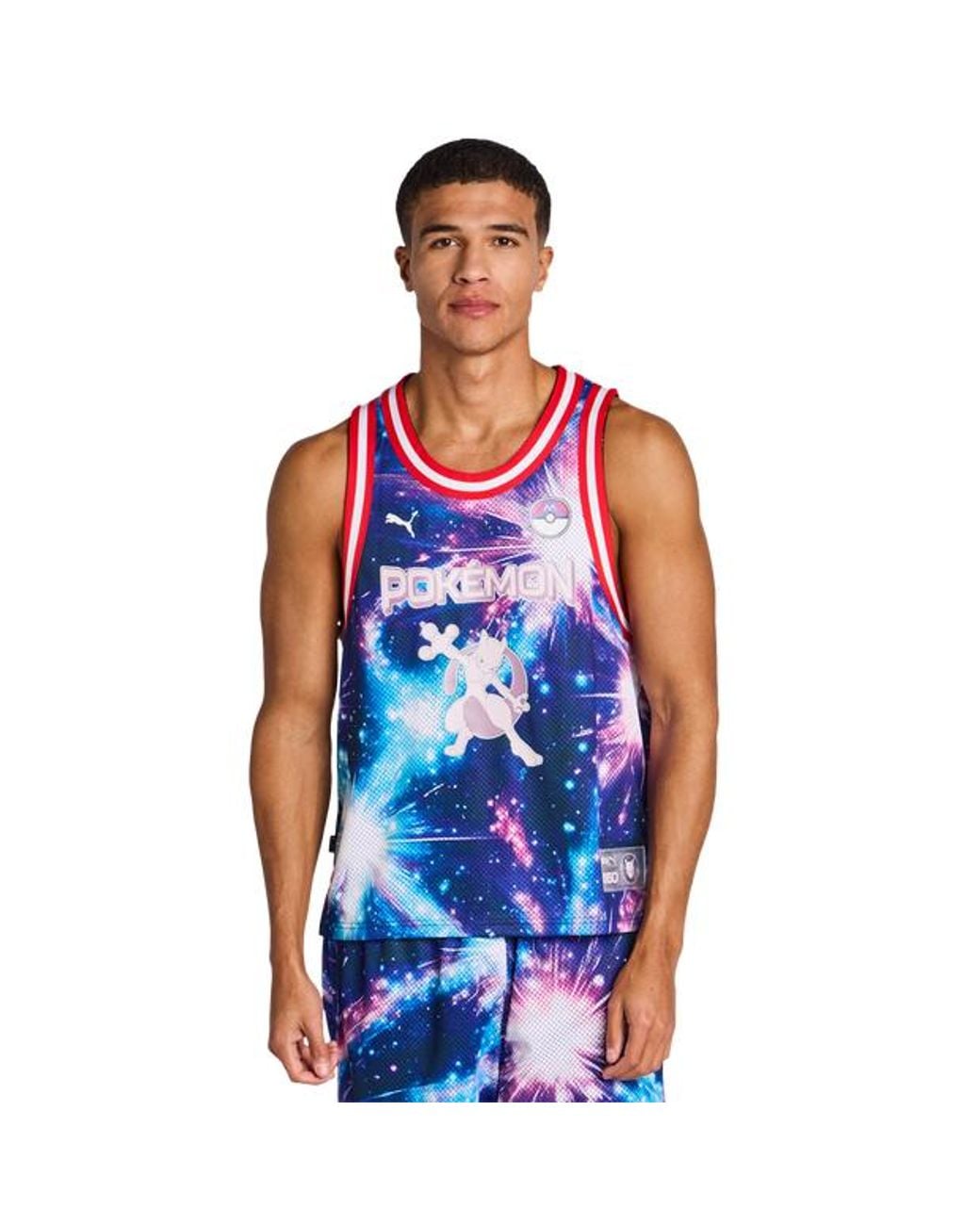 PUMA Blue X Pokemon Jerseys/Replicas for men