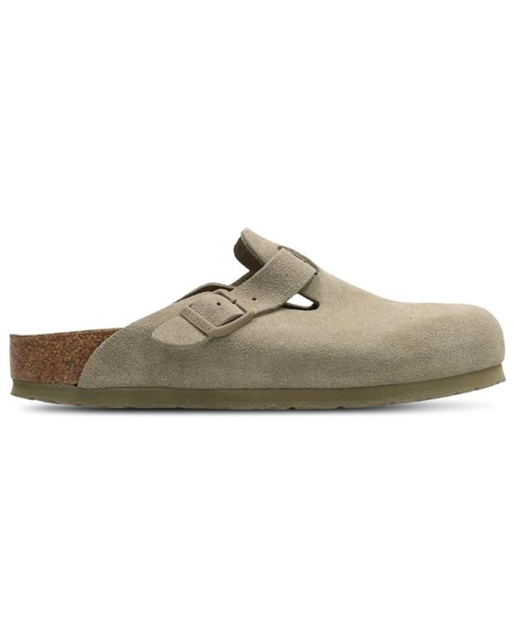 Birkenstock Brown Suede Flip-Flops And Sandals
