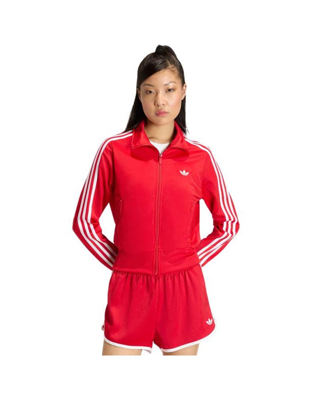Adidas Red Firebird Classic Track Top