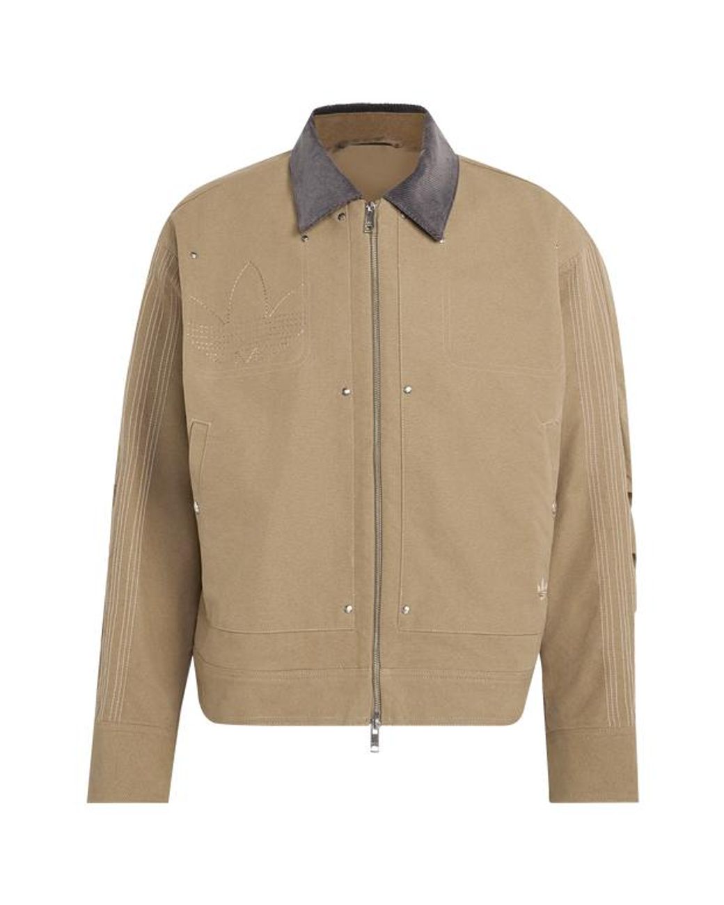 Adidas Premium Essentials Bomber Jacket Jassen in het Natural voor heren
