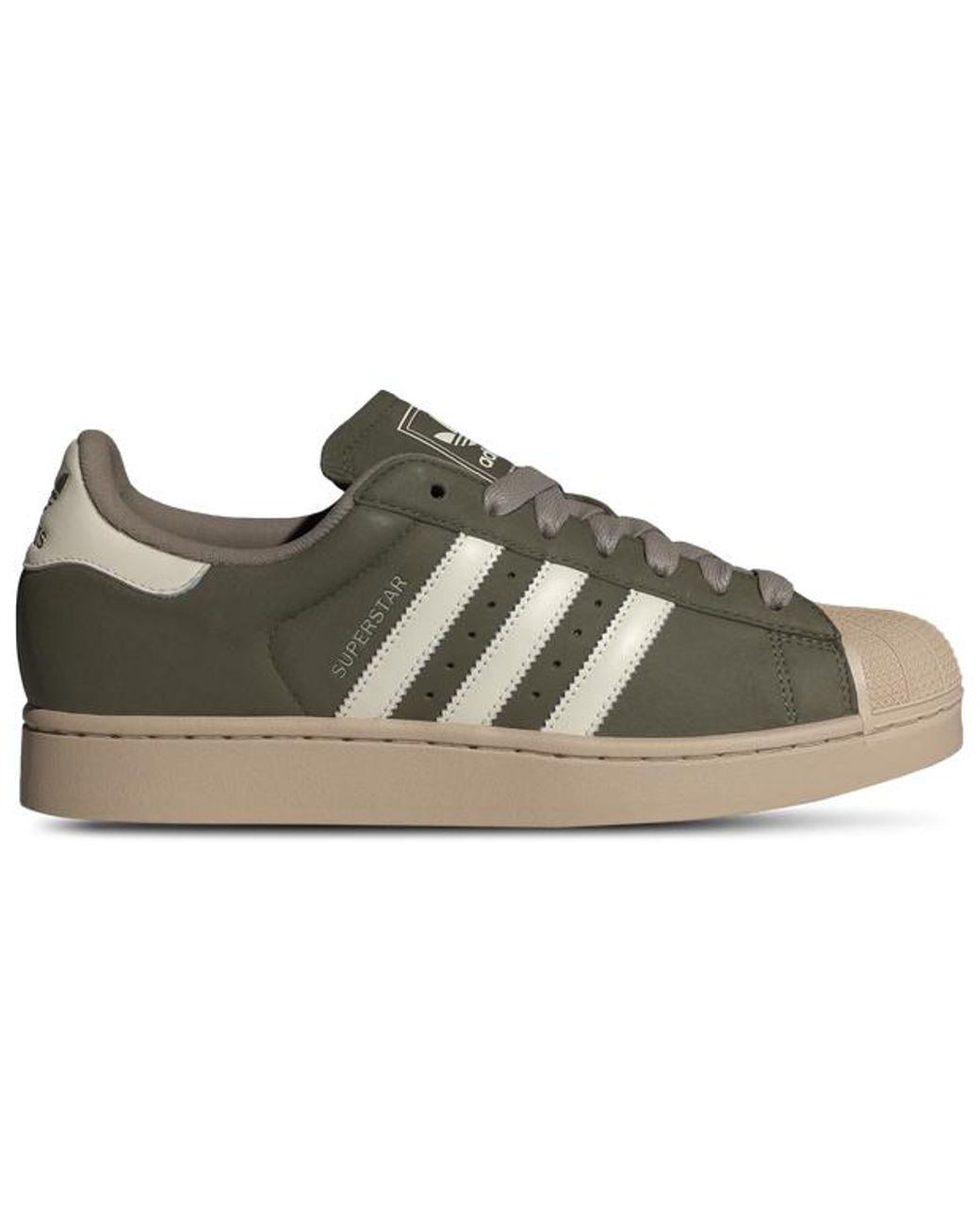 Adidas Gray Superstar Sneakers for men