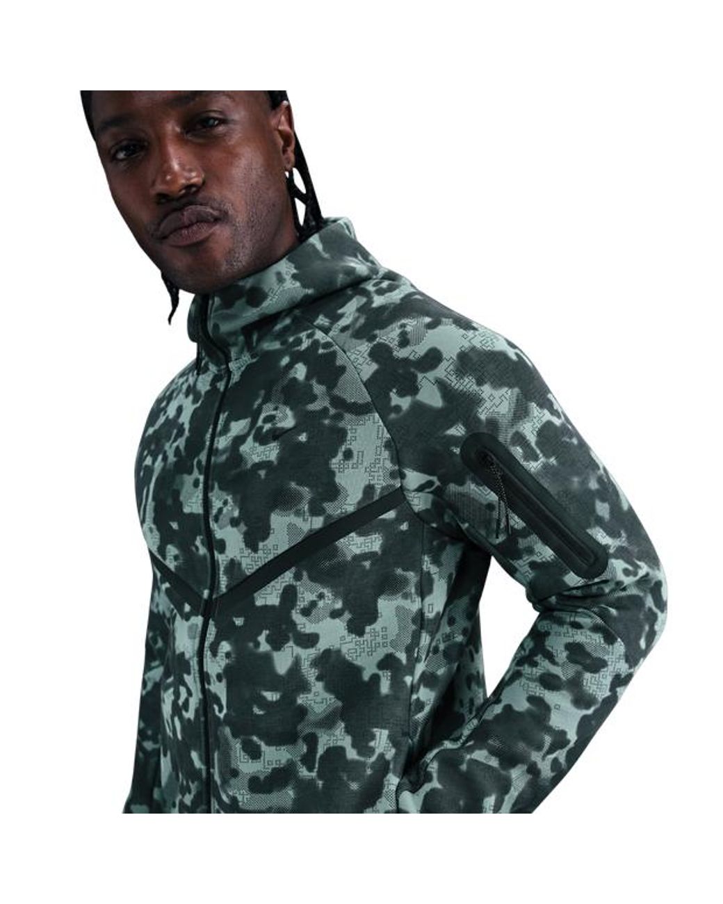 nike tech fleece hoodie camouflage