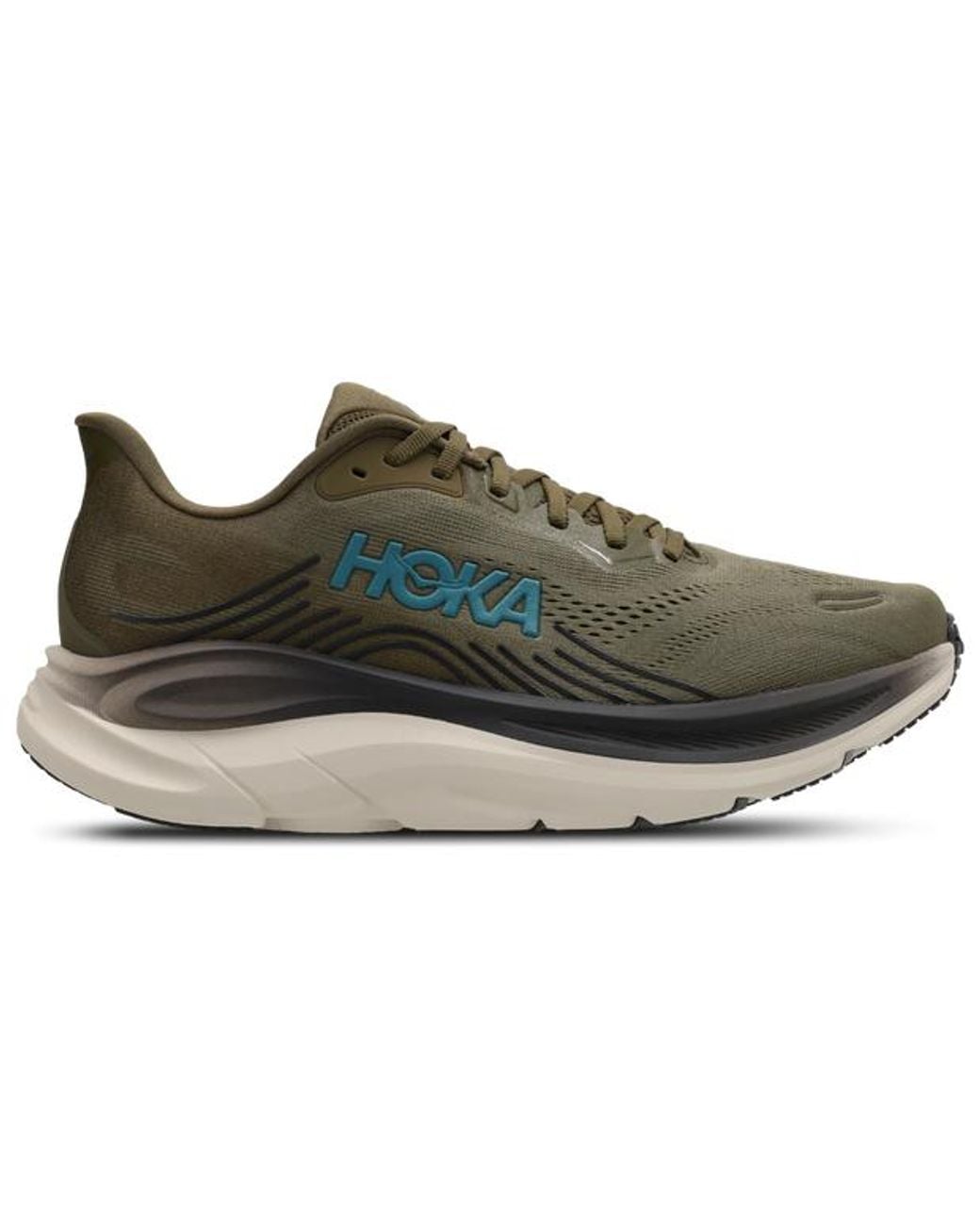 Hoka One One Gray Clifton 11 Sneakers for men