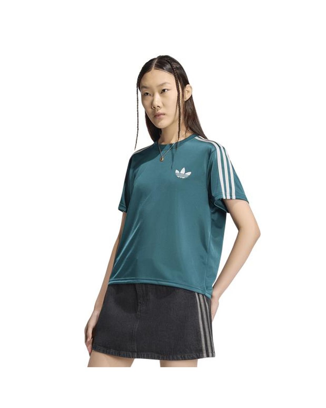 Adidas Blue Firebird T-Shirts