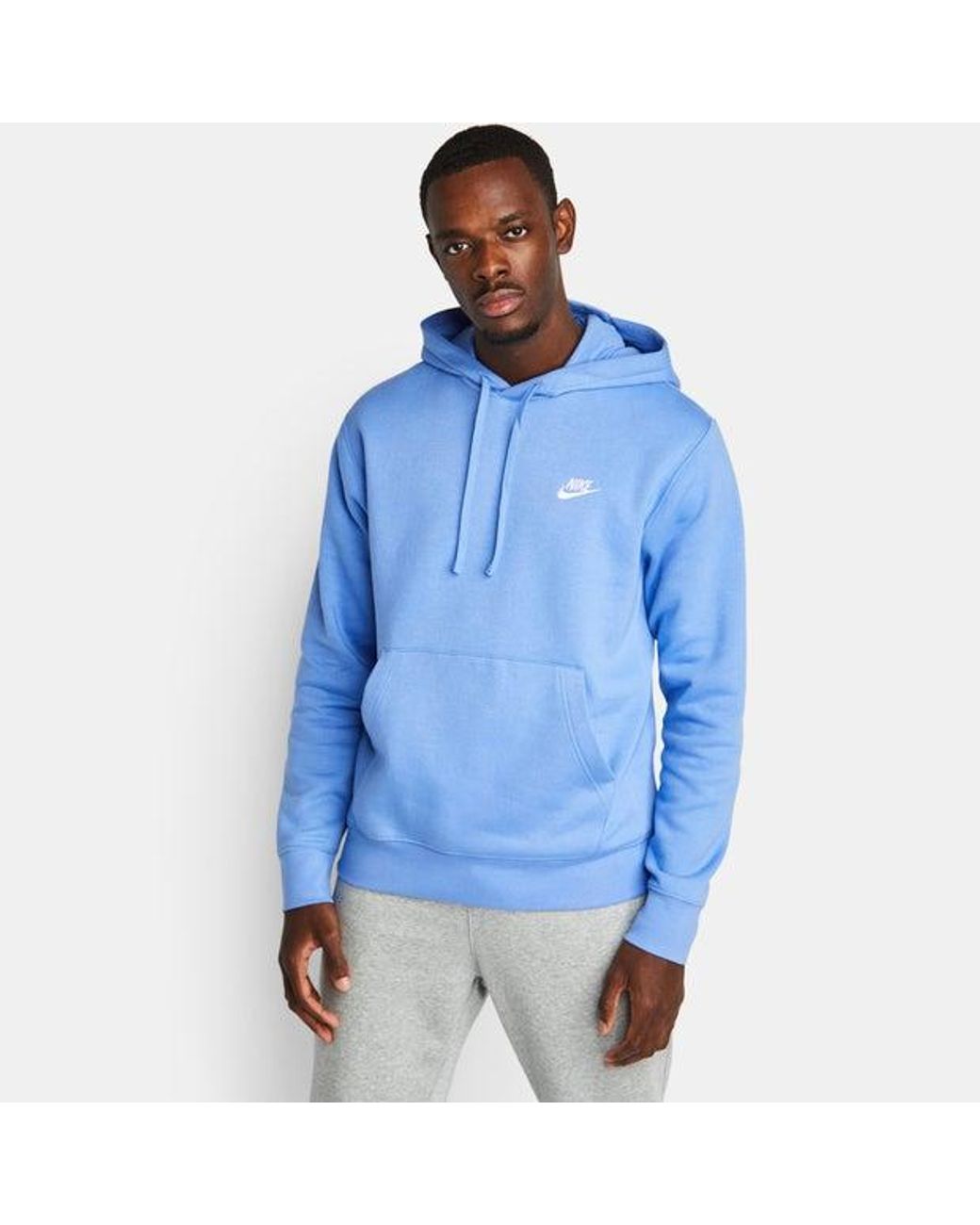 Nike Club Hoodies in Blue for Men | Lyst UK