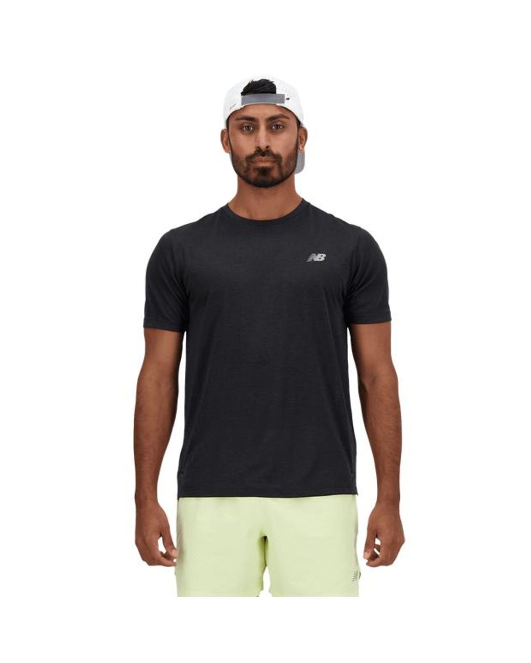 New Balance Black Athletics T-Shirt T-Shirts for men