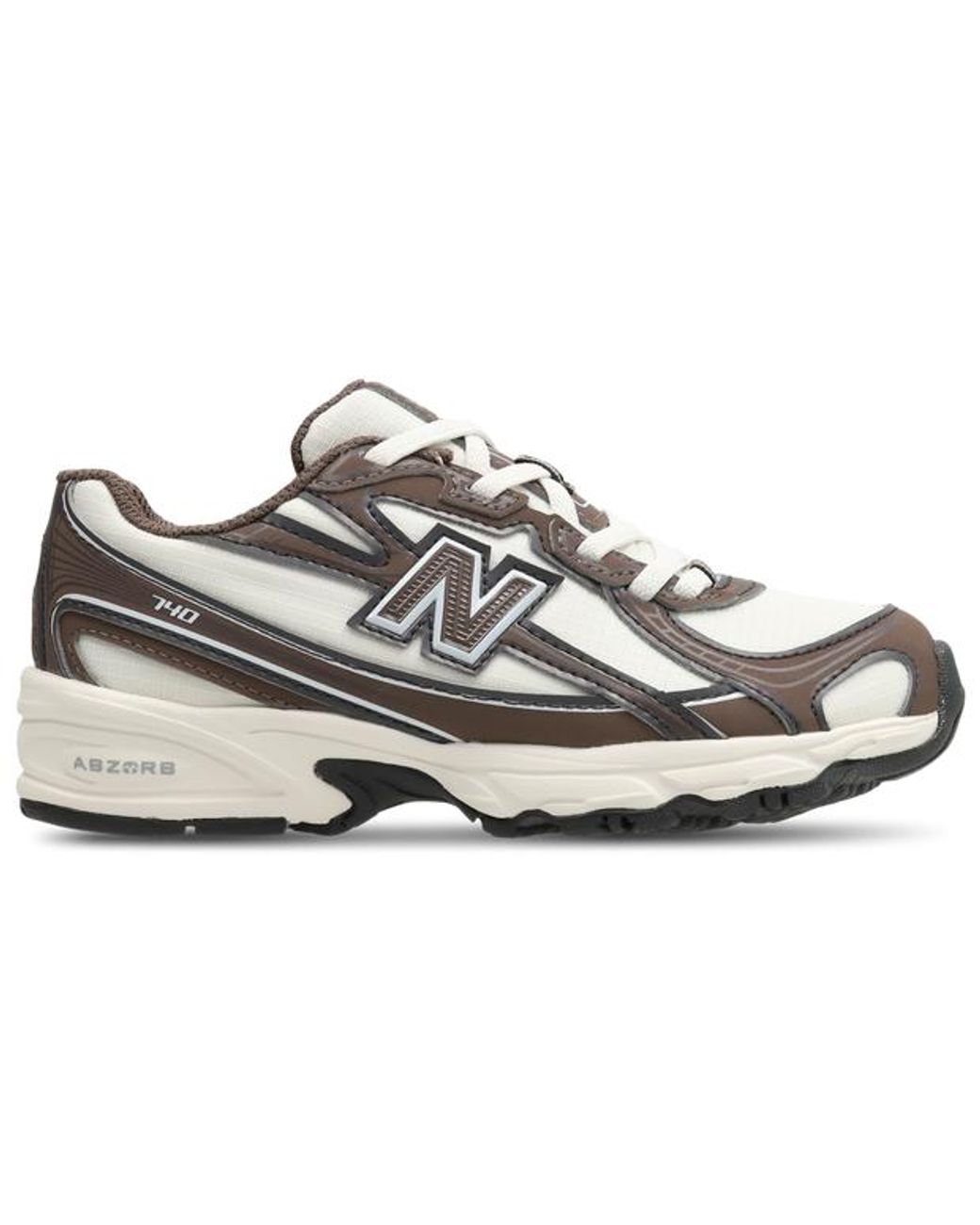 New Balance White 740 Toddler Trainers