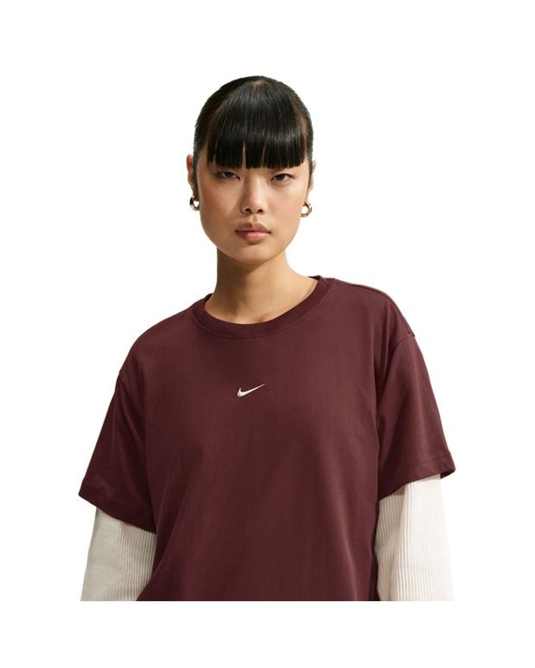 Nike Purple Sportswear T-Shirts