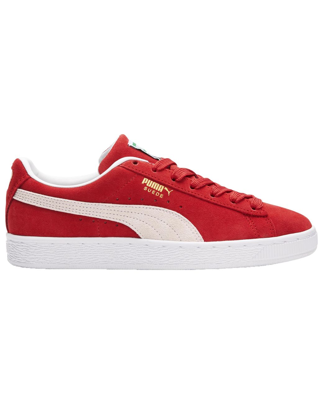PUMA Suede Classic - Shoes in Red - Lyst