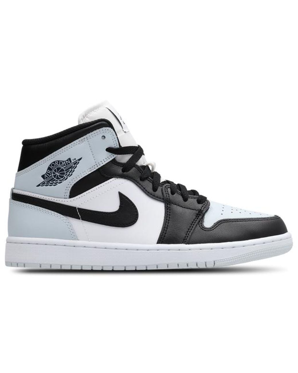 Nike Black Aj1 Mid Sneakers for men