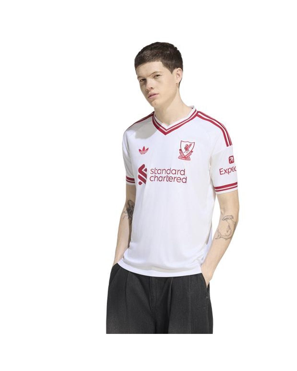 Adidas White Liverpool Fc Away 26-27 Jerseys/Replicas for men
