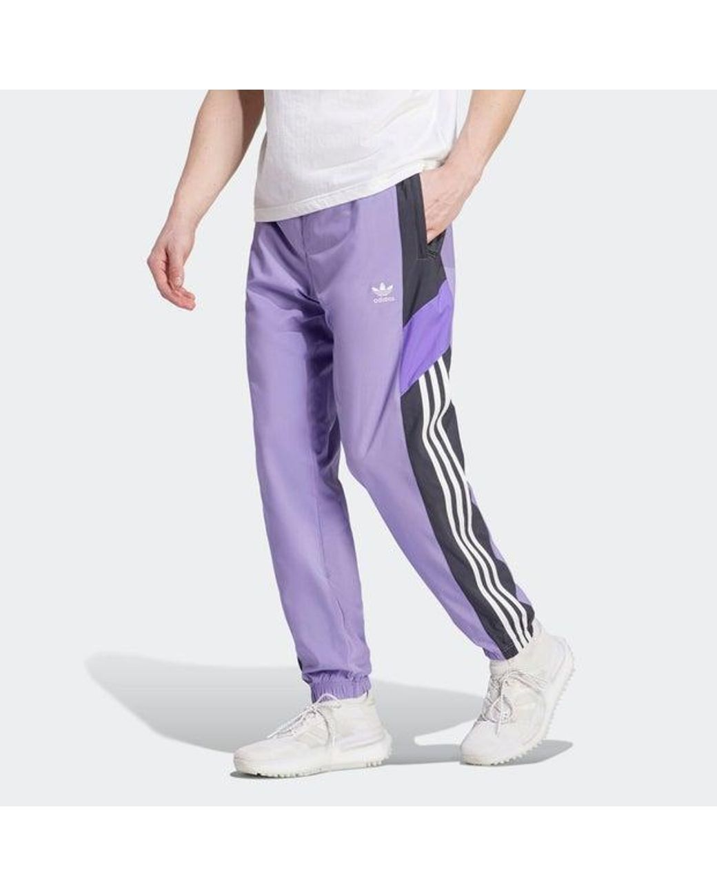 Rekive Tracksuit Pantalons adidas pour homme en coloris Violet | Lyst