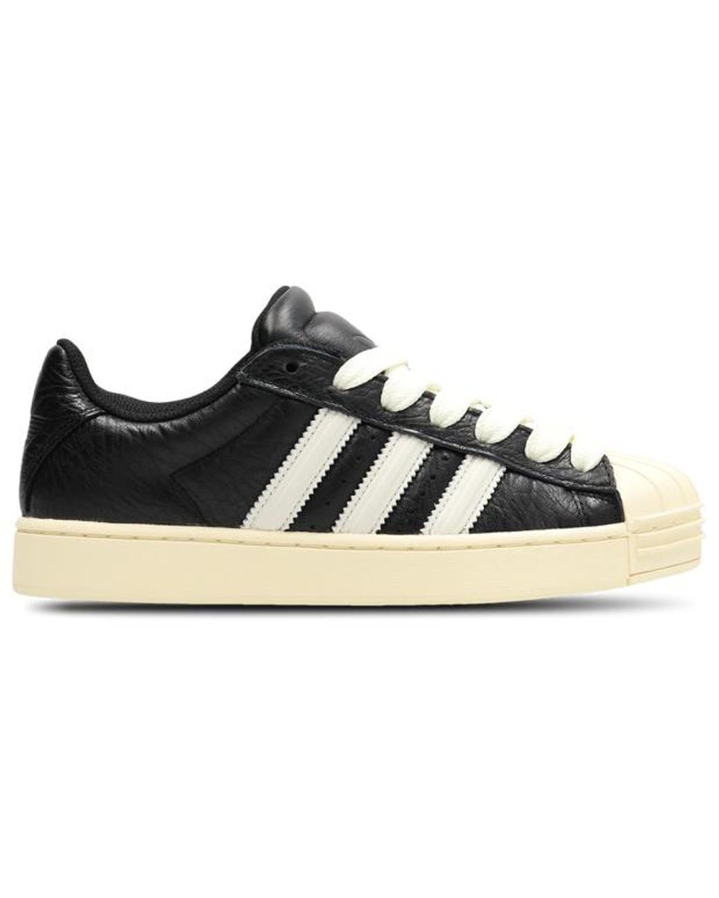 Adidas Black Superstar Sneakers