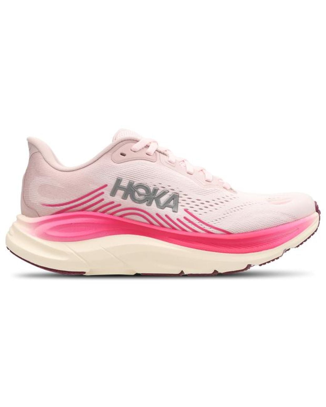 Hoka One One Pink Clifton 11 Sneakers
