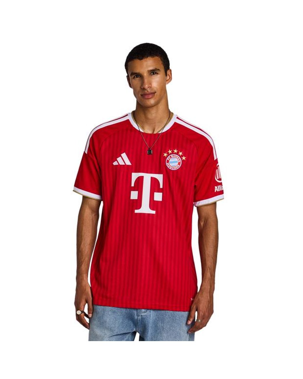 Adidas Red Fc Bayern Muenchen Home 26-27 Jerseys/Replicas for men