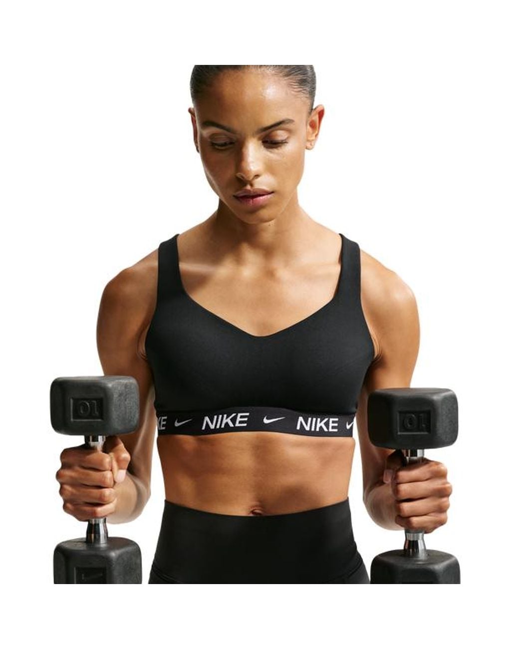 Nike Black Indy High-Support Adjustable Sports Bra Sport Bras/Sport Vests