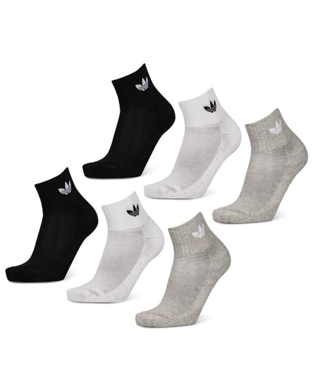 Adidas Metallic Mid Ankle 6 Pairs Socks