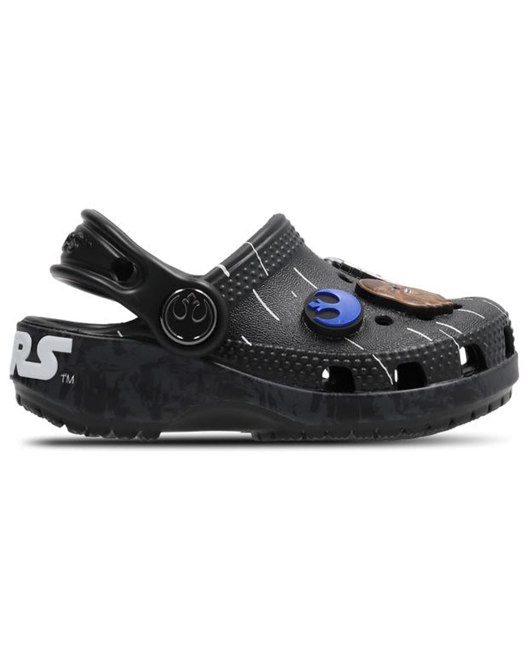 CROCSTM Black Classic Baby Shoes