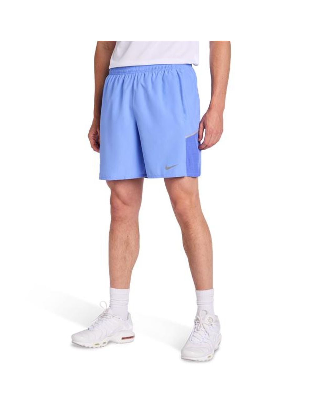 Nike Blue Miler Shorts for men