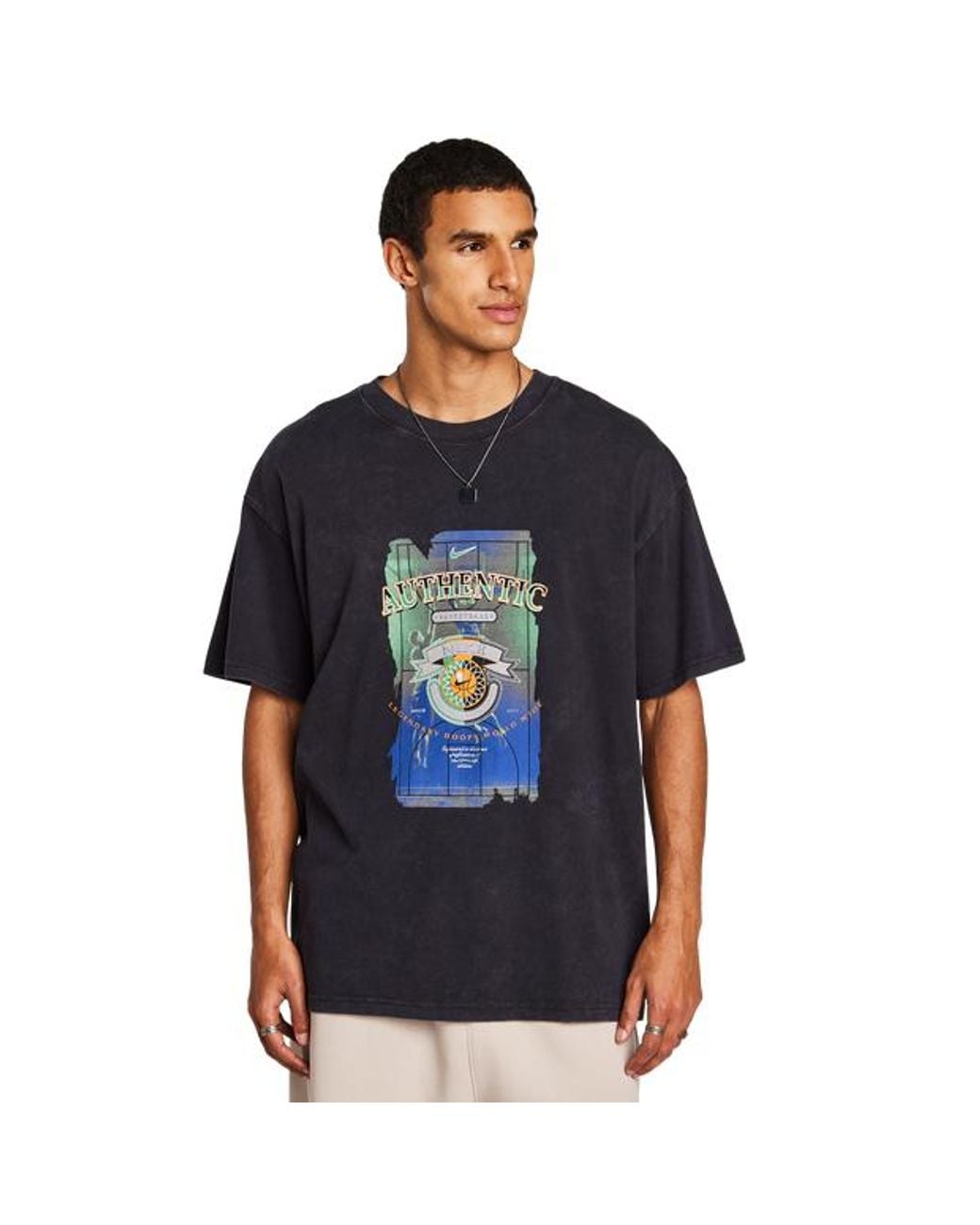 Nike Black Peak T-Shirts for men