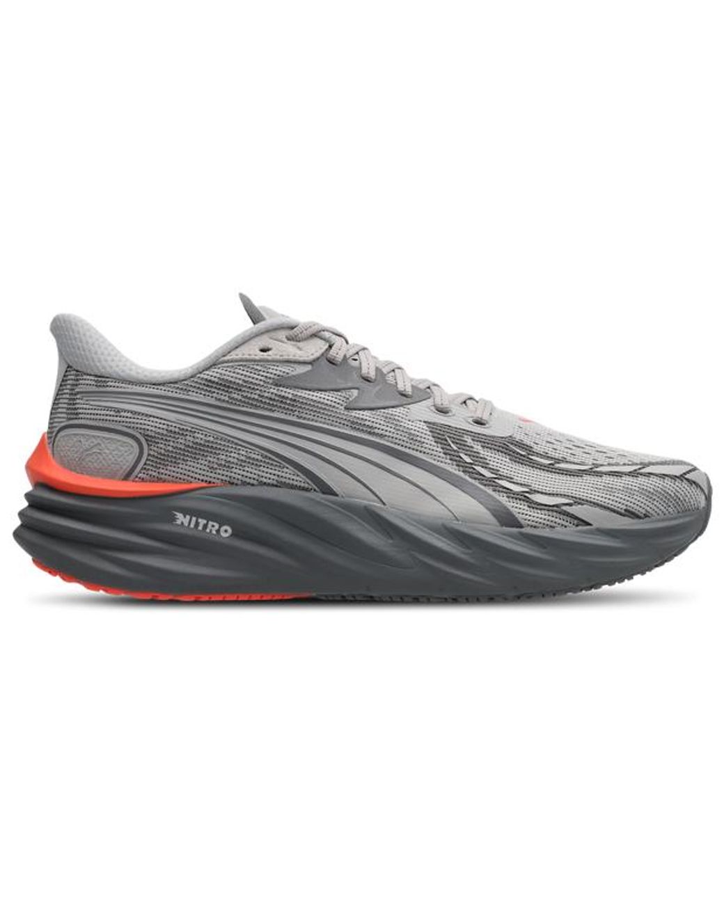 PUMA Gray Velocity Nitro Sneakers for men