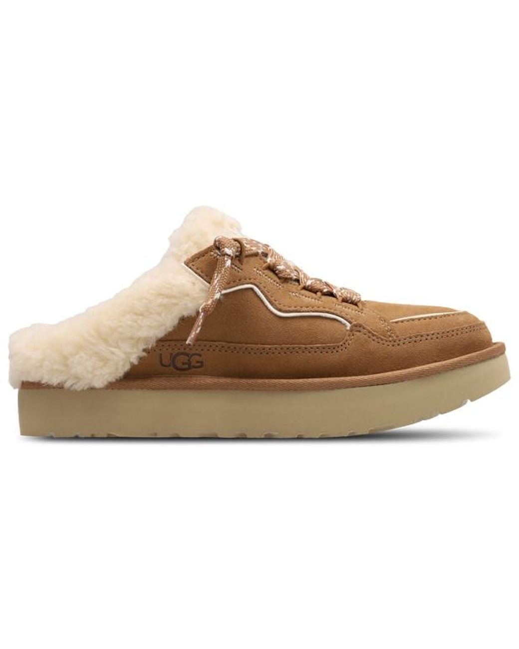Ugg Brown Lowmel Flip-Flops And Sandals