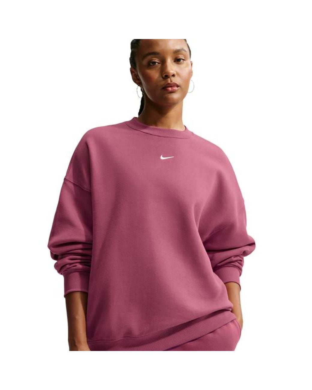 Nike Purple Fleece Track Tops