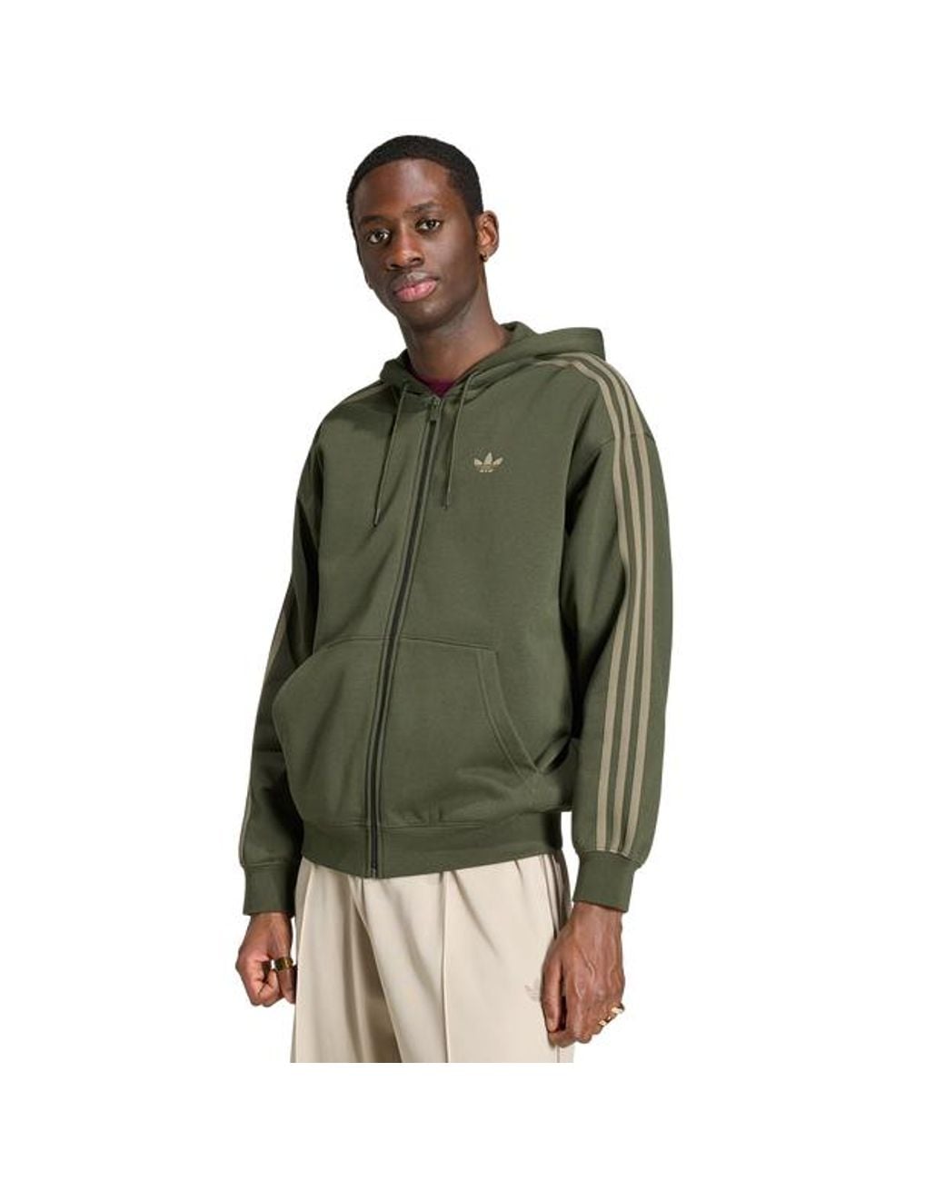 Adidas Green Adicolor Sweatshirts for men