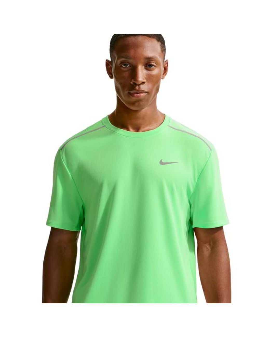 Nike Green Miler T-Shirts for men