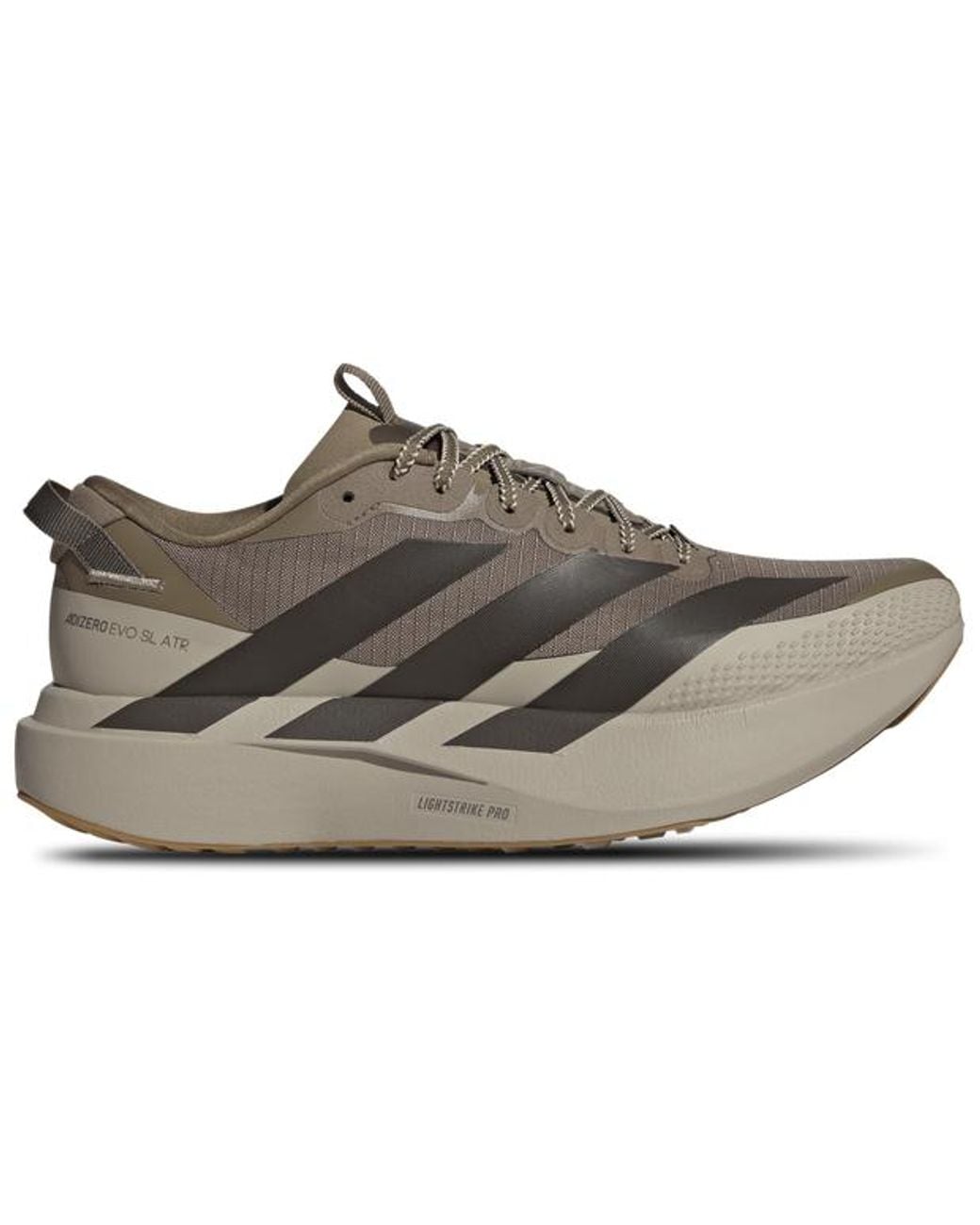 Adidas Gray Adizero Evo Sl Sneakers for men