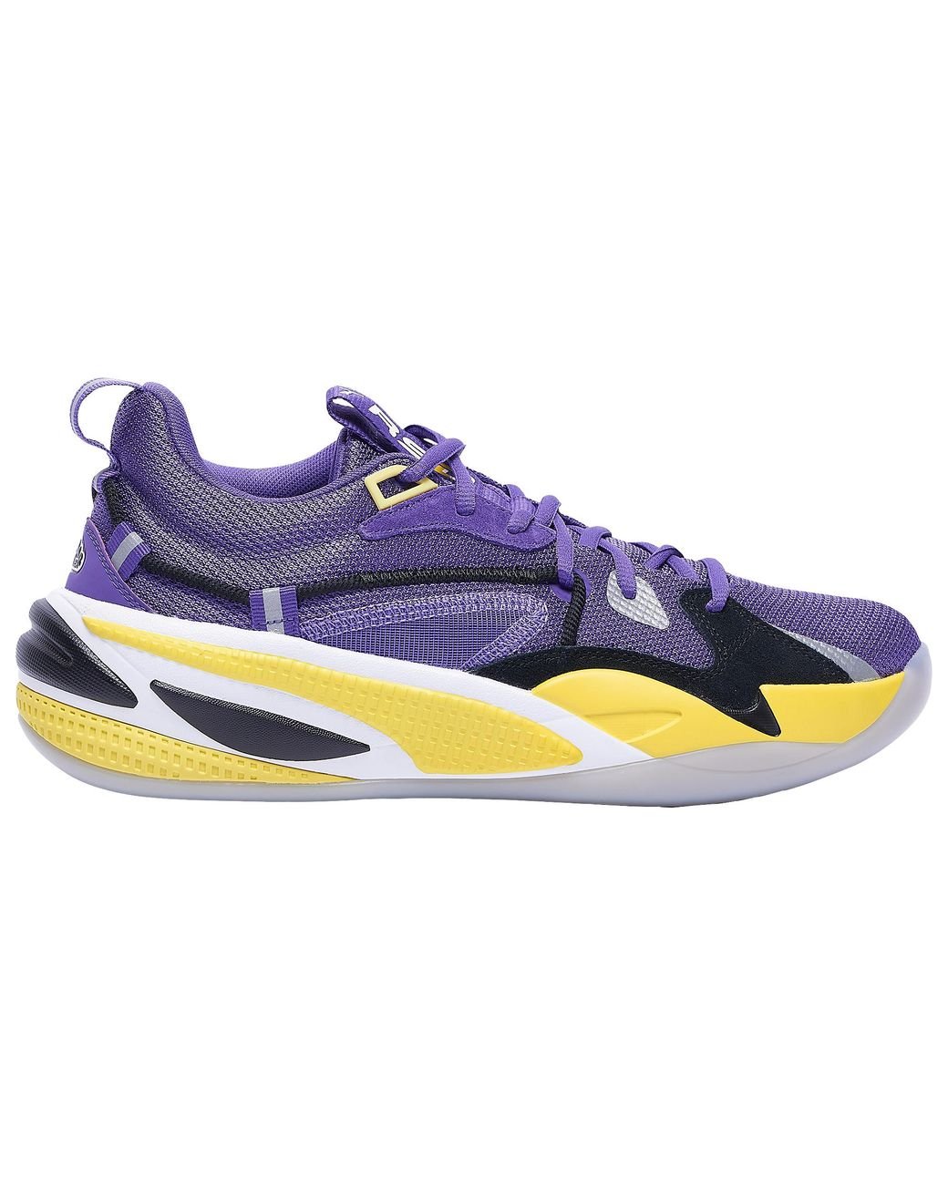 PUMA Rsdreamer Basketball Shoes in Purple/Yellow/Yellow (Purple) for