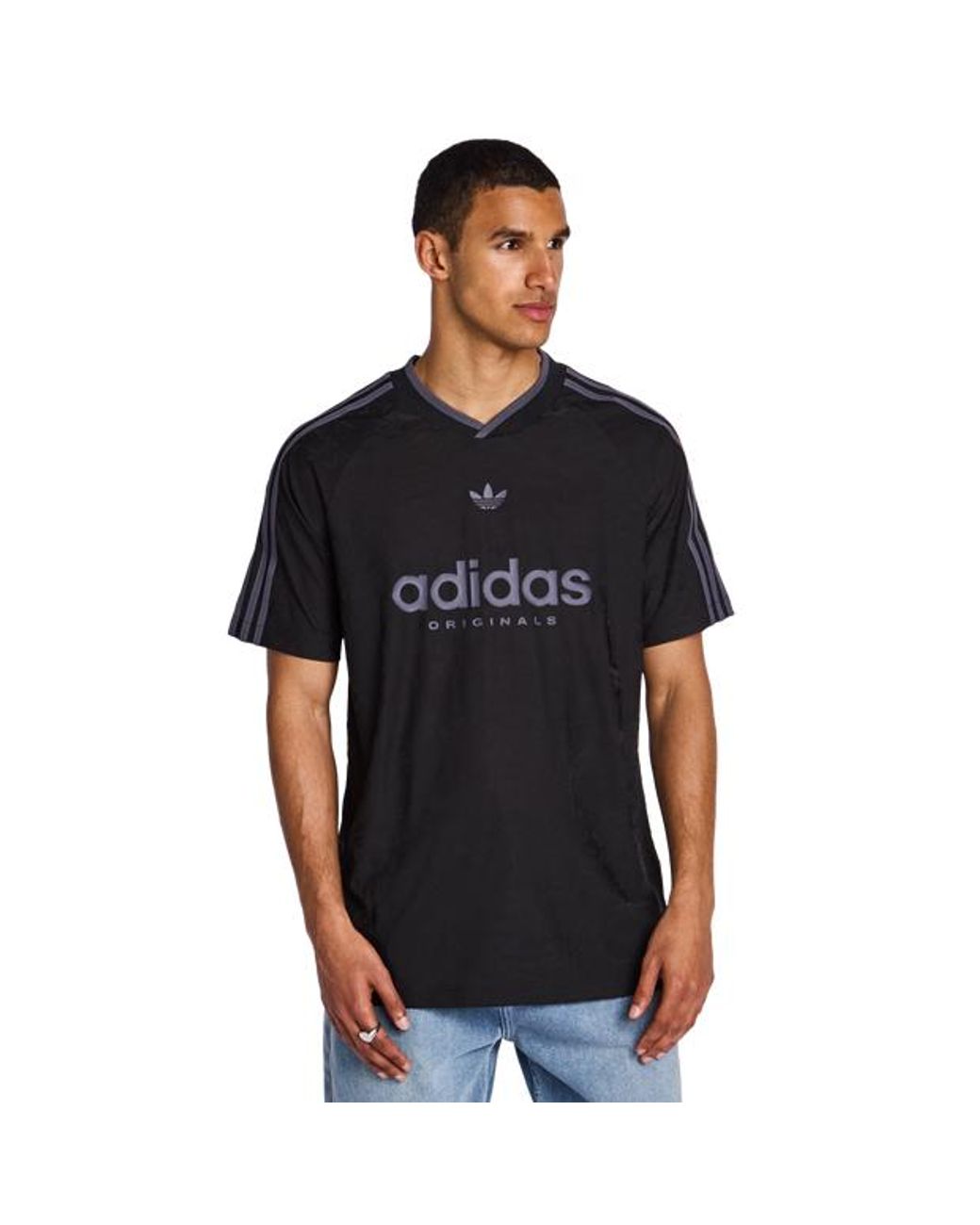 Adidas Black Football Jerseys/Replicas for men