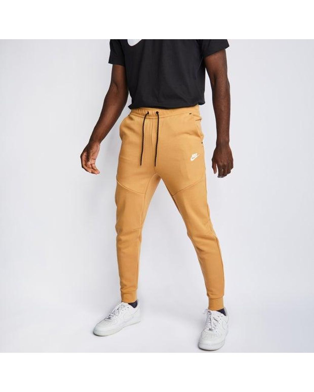 Nike Tech Fleece Broeken in het Zwart voor heren | Lyst NL