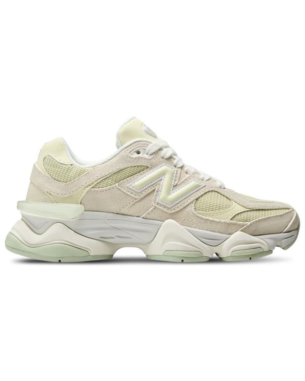New Balance White 9060 Sneakers for men