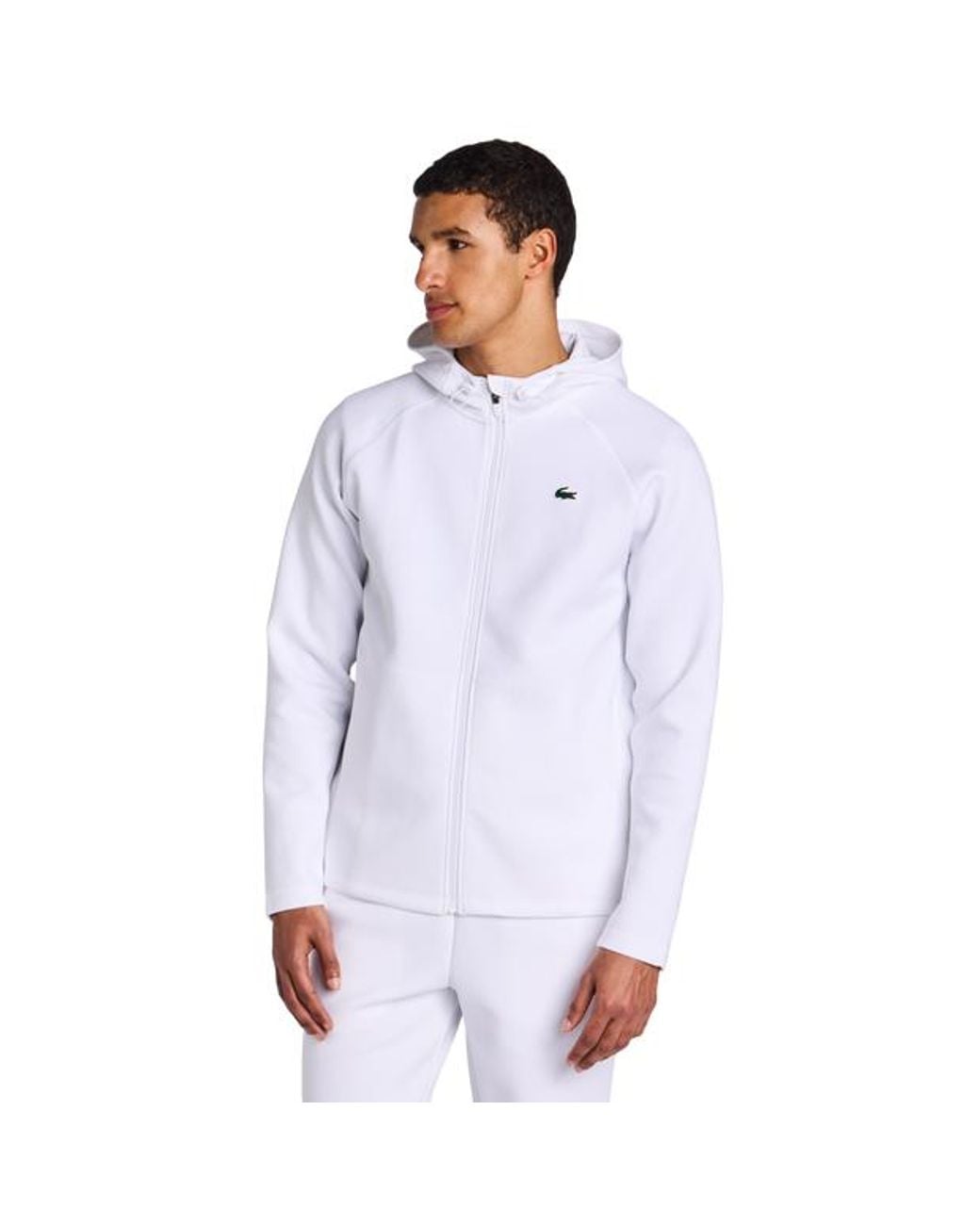 Lacoste Blue Interlock Track Tops for men