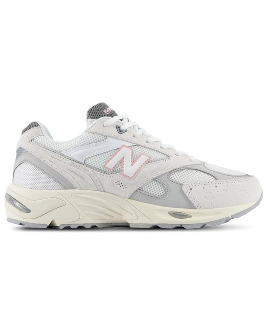 New Balance White 880R Trainers