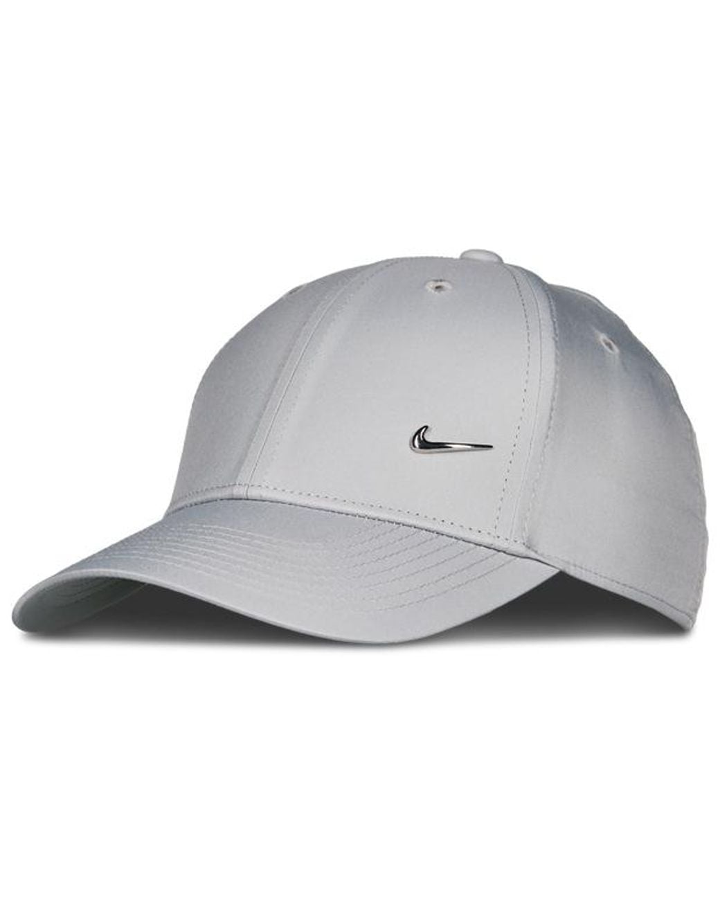 Nike Gray Swoosh Caps