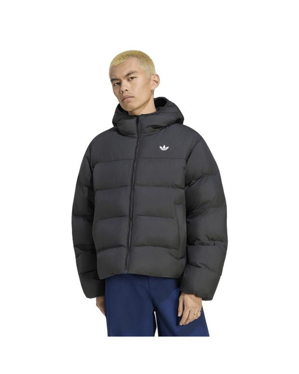 Adidas Gray Hooded Regen Jacket Jackets for men