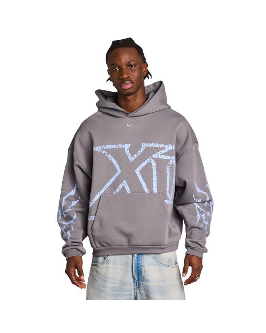 Nike Blue Ja Hoodies for men