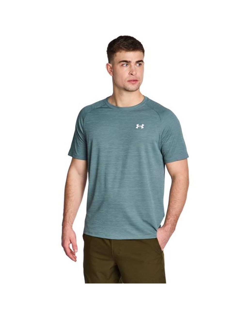 Under Armour Blue Tech T-Shirts for men