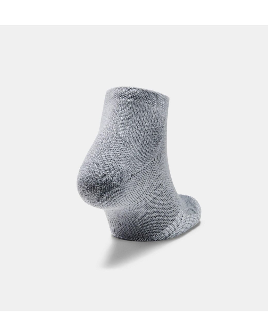 Under Armour Heatgear Lo Cut Socks (3 Pairs) in Blue for Men | Lyst