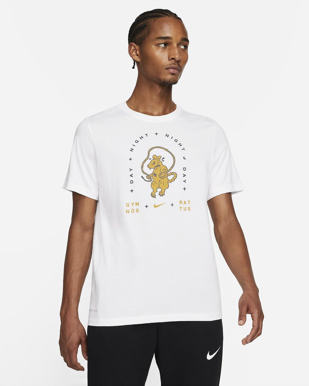 Nike Dri-fit Graphic Ss Training T 